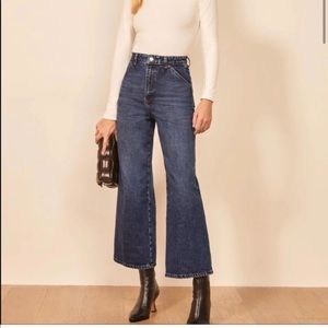 Reformation high waisted jeans. Barely worn.